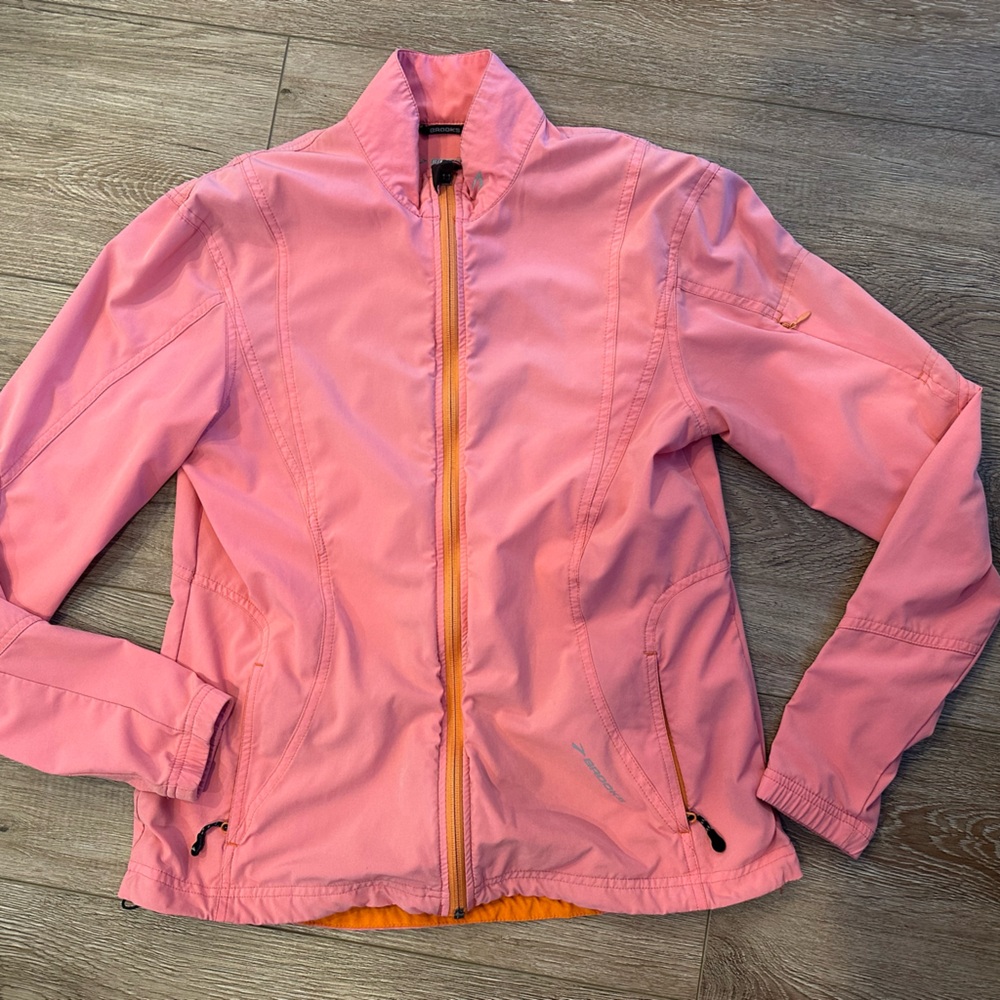 Brooks Shell Jacket Size Medium Windbreaker - image 1